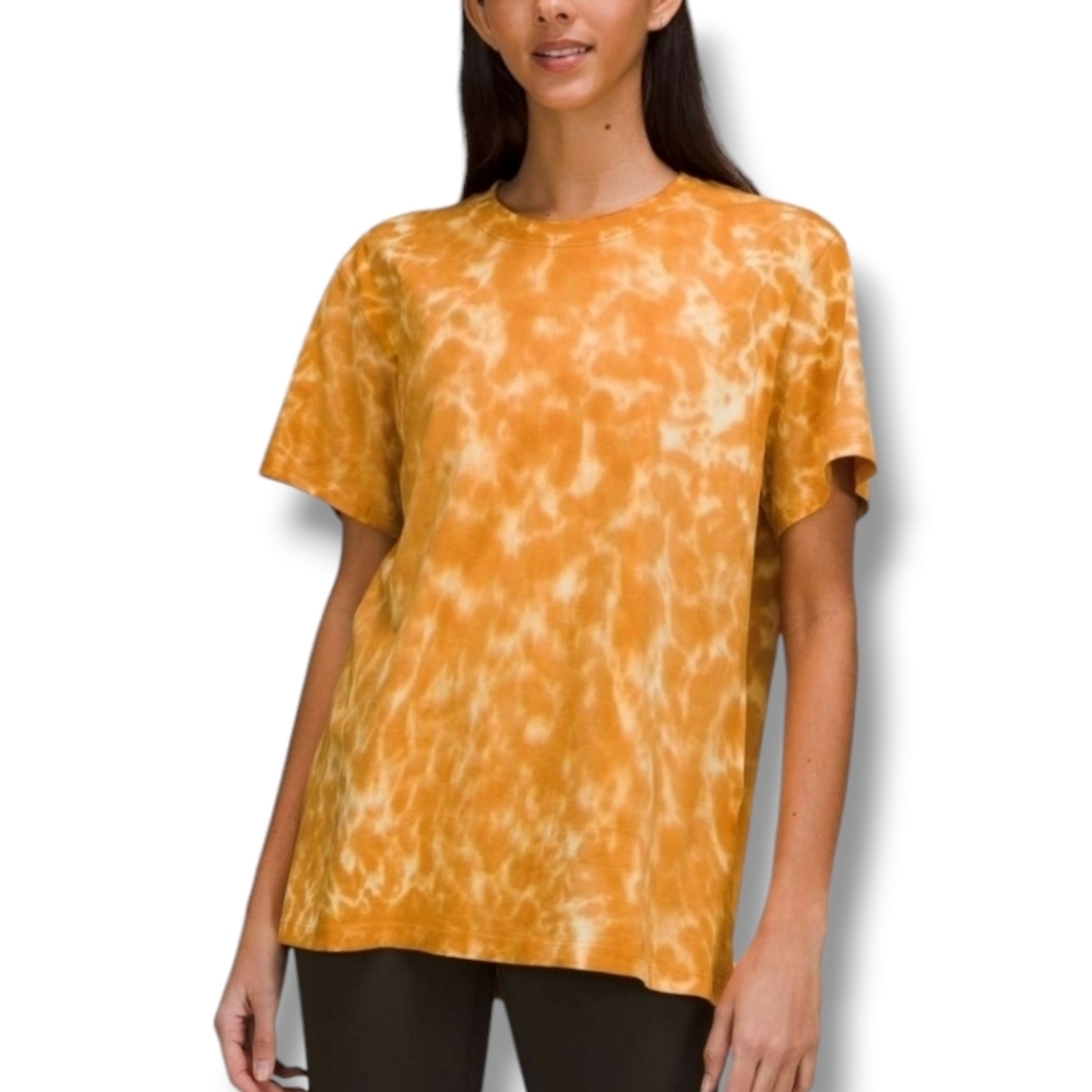 Lululemon All Yours Cotton T-Shirt Tie Dye